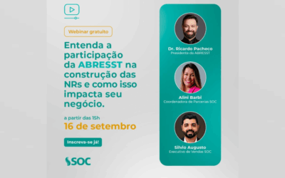 ABRESST participa de webinar sobre participação na construção das NRs