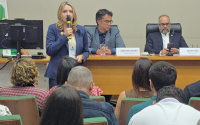 Michelle Vieira de Carvalho representa a ABRESST e ganha destaque no 27º CONEST