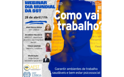ABRESST lidera participação brasileira em webinar internacional da OIT e amplia presença global no debate sobre saúde mental no trabalho