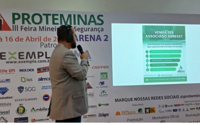 ABRESST participa da Proteminas e destaca integração entre segurança do trabalho e saúde corporativa como pilar estratégico