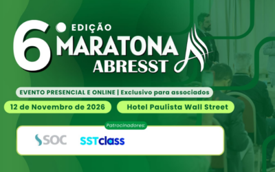 6ª Maratona ABRESST acontece em 12 de novembro e abre inscrições exclusivas para associados