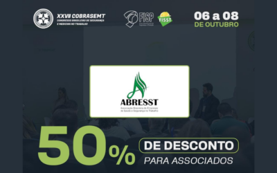 ABRESST mais uma vez no XXVII COBRASEMT com palestras de alto nível