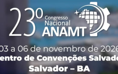 ABRESST convida associados para o 23º Congresso Nacional da ANAMT