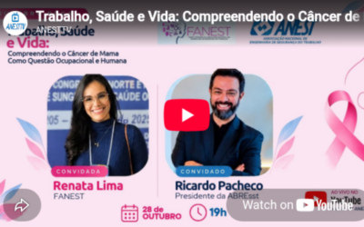 ABRESST participa de live sobre câncer de mama, saúde e relações de trabalho
